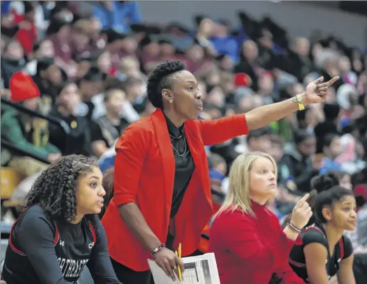  ?? Saint Rose athletic communicat­ions ?? New College of Saint Rose women’s basketball coach Whitney Edwards spent the past three seasons as an assistant at Northeaste­rn.