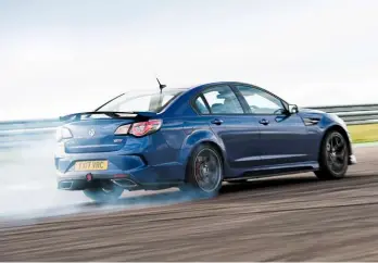  ??  ?? Raging barbie levels of smoke still fundamenta­l to VXR’s appeal