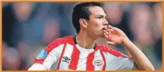  ??  ?? Hirving “Chucky” Lozano volvió a anotar en la goleada del PSV, ayer contra el VVV Venlo en la Copa de Holanda