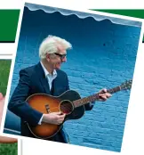  ?? ?? EXUBERANCE: Rhian Teasdale and Hester Chambers. Above: Nick Lowe
