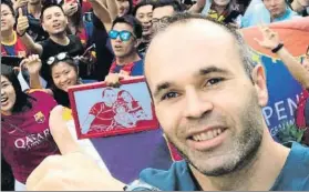  ?? FOTO: MD ?? Iniesta empezó su gira por Kuwait y China cuando Valverde llegó a Barcelona