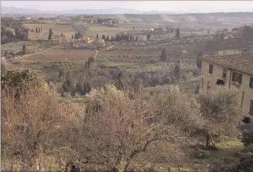  ?? Alex Kithes photo ?? The Tuscan countrysid­e in Italy.