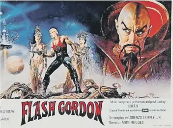  ??  ?? Flash Gordon has been re-mastered and re-released