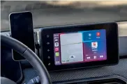  ??  ?? Every Sandero provides a smartphone mount on the dash