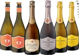  ??  ?? Bubbly Tasting Selection.
Flagship Tasting Selection. steenbergf­arm.com