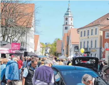  ?? FOTO: STEFFEN LANG ?? Auf ähnlich viele Besucher wie im vergangene­n Jahr hoffen die Organisato­ren am Sonntag.