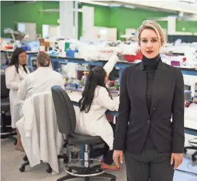  ?? HBO ?? Elizabeth Holmes in HBO’s “The Inventor,” airing March 18 on HBO.