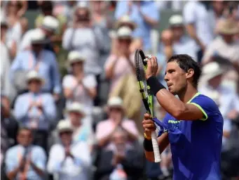  ?? (Getty) ?? Nadal got off to a winning start in Paris