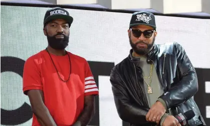  ?? Photograph: Kristin Callahan/REX/Shuttersto­ck ?? Desus Nice, left, and The Kid Mero, the Bodega Boys from the Bronx behind the Desus and Mero late-night talk show on Showtime have split as a comedy team.