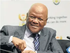  ?? /File picture ?? Powering up: Energy Minister Jeff Radebe wants greater use of gas resources in SA and is planning to mobilise independen­t power producers to create a new energy mix in SA.