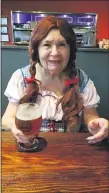  ?? SUBMITTED PHOTO ?? Florence Lauria, 94, aka Dorothy Gale, caps off her annual day of trickor-treating each year by having lunch and a seasonal fall ale with her daughter, Annette Reyman at Sterling Pig in Media— it’s not Oz or Kansas, but she looks forward to it and enjoys it every year!