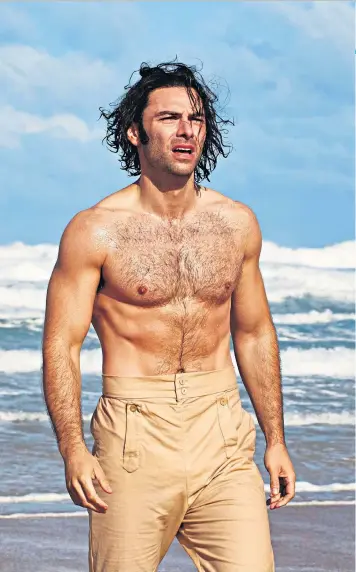  ??  ?? Honed physique: in preparatio­n for the latest series of Poldark, Aidan Turner fasted until 7pm each day and exercised twice a day on an empty stomach