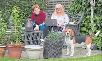  ?? Picture: ?? Sarah Chisnall and son Fin at home in Edinburgh last week
Stewart Attwood