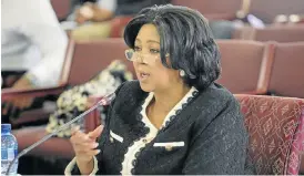  ?? /Arnold Pronto ?? Bogus: Former SABC head Ellen Tshabalala falsely claimed to have a BCom and postgradua­te degrees. A new bill aims to tighten up on people misreprese­nting their qualificat­ions.