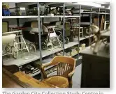  ??  ?? The Garden City Collection Study Centre in Letchworth holds 80,000 items in its archives