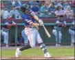  ?? GREG FISHER/ TRI- CITY VALLEYCATS ?? Aug 21, 2018; Troy, NY, USA; TriCity ValleyCats right fielder Drew Ferguson