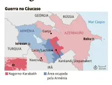 Escalada da tensão entre Armênia e Azerbaijão aumenta risco de guerra