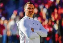  ?? Vasha Hunt / Associated Press ?? Steve Sarkisian is drawing from a variety of sources as he puts together his first Texas coaching staff, including some who were with him at Alabama.
