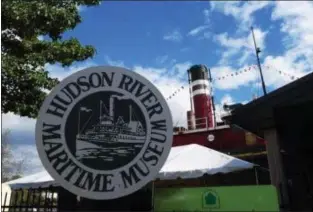  ?? FILE PHOTO BY TONY ADAMIS ?? The Hudson River Maritime Museum at the Rondout Creek waterfront in Kingston, N.Y.