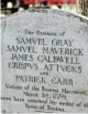  ?? STEVEN SENNE/AP ?? Crispus Attucks, a black man, was the first person killed by British troops during the Boston Massacre in 1770.