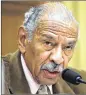  ??  ?? Rep. John Conyers, D-Mich., has been hospitaliz­ed since Wednesday.