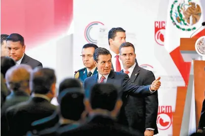  ?? El jefe del Ejecutivo inauguró el Congreso Nacional de Ingeniería Civil ARIANA PÉREZ ??