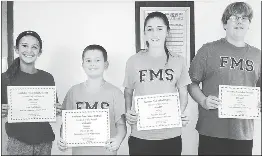 Freeland Elementary Middle School Students Of The Month Pressreader