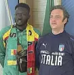  ?? ?? I capitani di Senegal e Italia