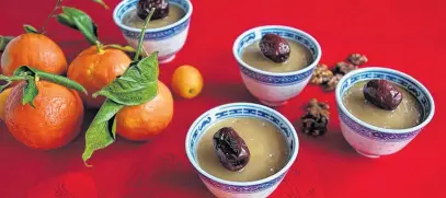  ?? FILE ?? Nian Gao (traditiona­l Lunar New Year sweet rice pudding)