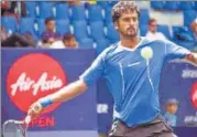  ?? HT ?? Wild card entrant Saketh Myneni beat Adil Kalyanpur 63, 76(3) in a first round match of Bengaluru Open on Tuesday.