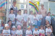  ?? FOTO: PRIVAT ?? Der Kindergart­en „Regenbogen“in Kanzach wurde von der IHK Ulm als „Haus der kleinen Forscher“ausgezeich­net.