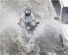  ?? ARCHIVO / ADN ?? Llaman a no bajar la guardia por lluvias en esta semana.