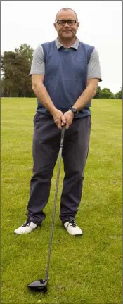  ??  ?? Chris Elliott enjoying a round of golf in New Ross.