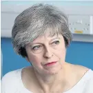  ??  ?? > Prime Minister Theresa May