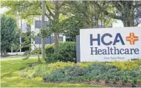  ?? WILLIAM DESHAZER/THE NEW YORK TIMES ?? HCA Healthcare Central Florida is temporaril­y pausing elective surgeries to increase bed capacity.