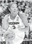  ?? DAVID BUTLER II, USA TODAY SPORTS ?? Morgan Tuck is averaging 13.3 points per game for UConn.