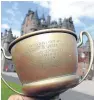  ??  ?? An 80-year-old coronation cup rescued from the local dump will feature in the royal collection.