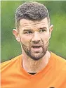  ??  ?? Mark Durnan: a hero at both ends of the pitch against Ayr on Tuesday.