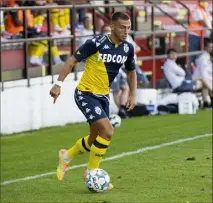  ?? ».(Photo AFP) ?? Ruben Aguilar fait déjà figure de cadre dans le vestiaire monégasque. « Face à l’Eintracht, on va pouvoir se jauger