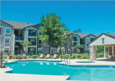  ?? PROVIDED BY CBRE ?? The Heritage at Deer Valley apartment complex in Phoenix recently sold for a record $178.5 million.