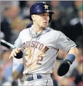  ?? ELSA/GETTY ?? With the next three games in Houston, Alex Bregman and the Astros are looking to take control of the ALCS.