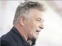  ?? TIJANA MARTIN/THE CANADIAN PRESS/FILES ?? Actor Alec Baldwin is facing charges following an altercatio­n over a parking spot, but will still perform at the Nov. 30 Owen Hart Foundation fundraiser.