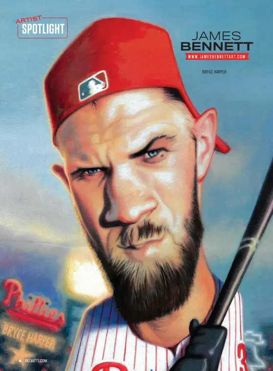  ??  ?? W W W. J A M E S B E N N E T TA R T. C O M
BRYCE HARPER