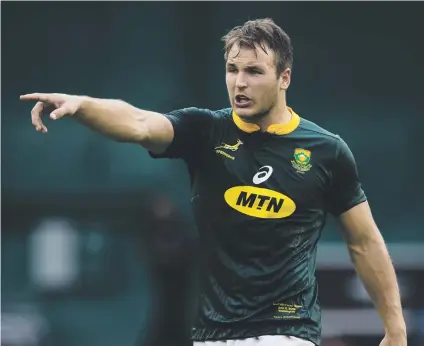  ?? Picture: Gallo Images ?? CHANCE. Andre Esterhuize­n gets his big opportunit­y in the Bok midfield today.