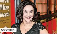  ??  ?? Shirley Ballas