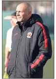  ?? (Photo OGC Nice Media) ?? Thierry Malaspina, coach des U.