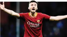  ?? ANSA ?? Bryan Cristante, 24 anni, alla Roma dal 2018