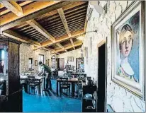  ?? XAVIER CERVERA ?? El espacio El restaurant­e, que cuenta con una amplia cocina, se encuentra en el edificio de las bodegas Escoda-Sanahuja. Sólo abren los fines de semana y dan cuatro servicios