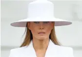  ?? EVANVUCCI/ AP ?? First lady Melania Trump on Tuesday.