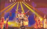  ?? PHOTOS: RAAJESSH KASHYAP/HT ?? A performanc­e at the event